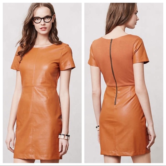 Sunday in Brooklyn Dresses & Skirts - Sunday in Brooklyn vegan leather dress Sz 6